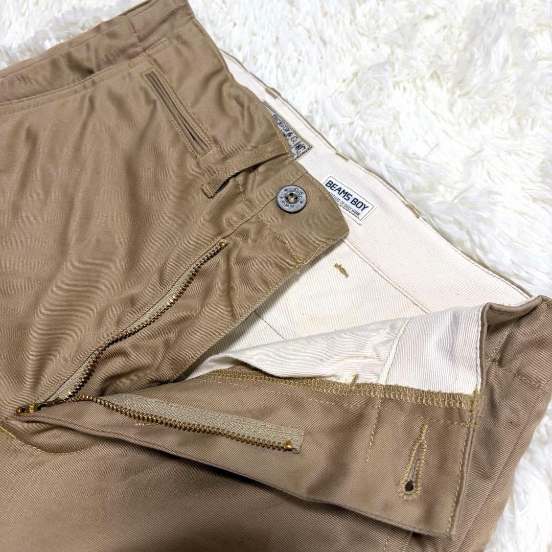 美品BEAMS BOY 別注BUZZ RICKSON'S チノパンツ　ベージュ