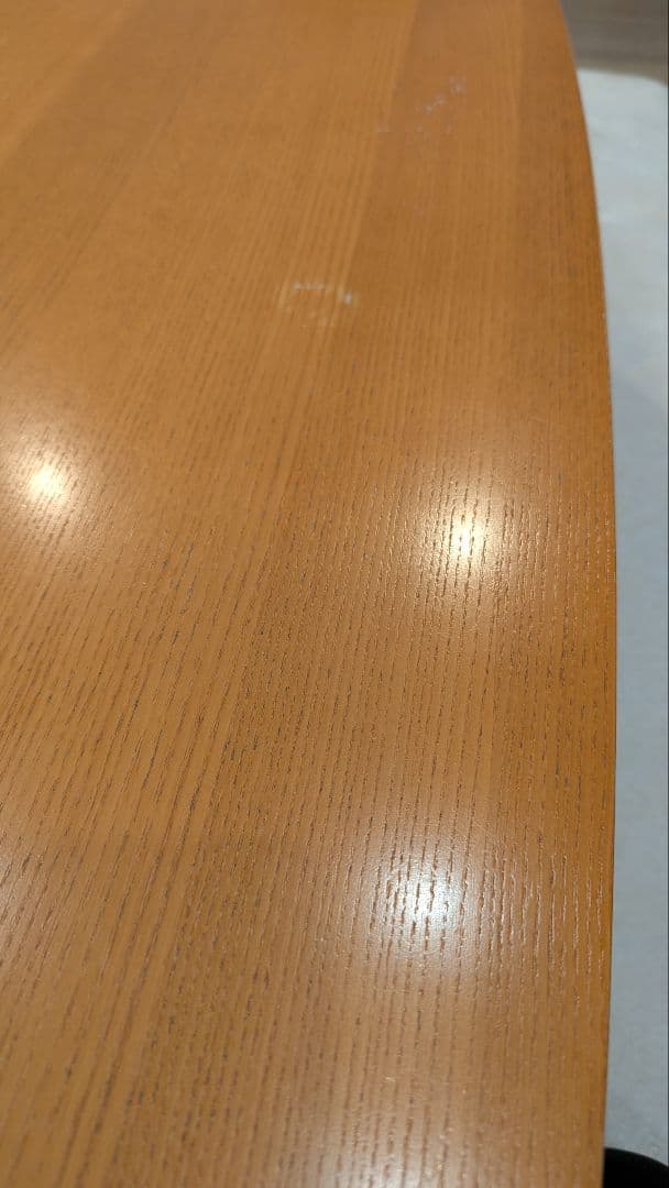 地域限定販売　無印良品　ナチュラル　楕円形こたつ 電源コード付き