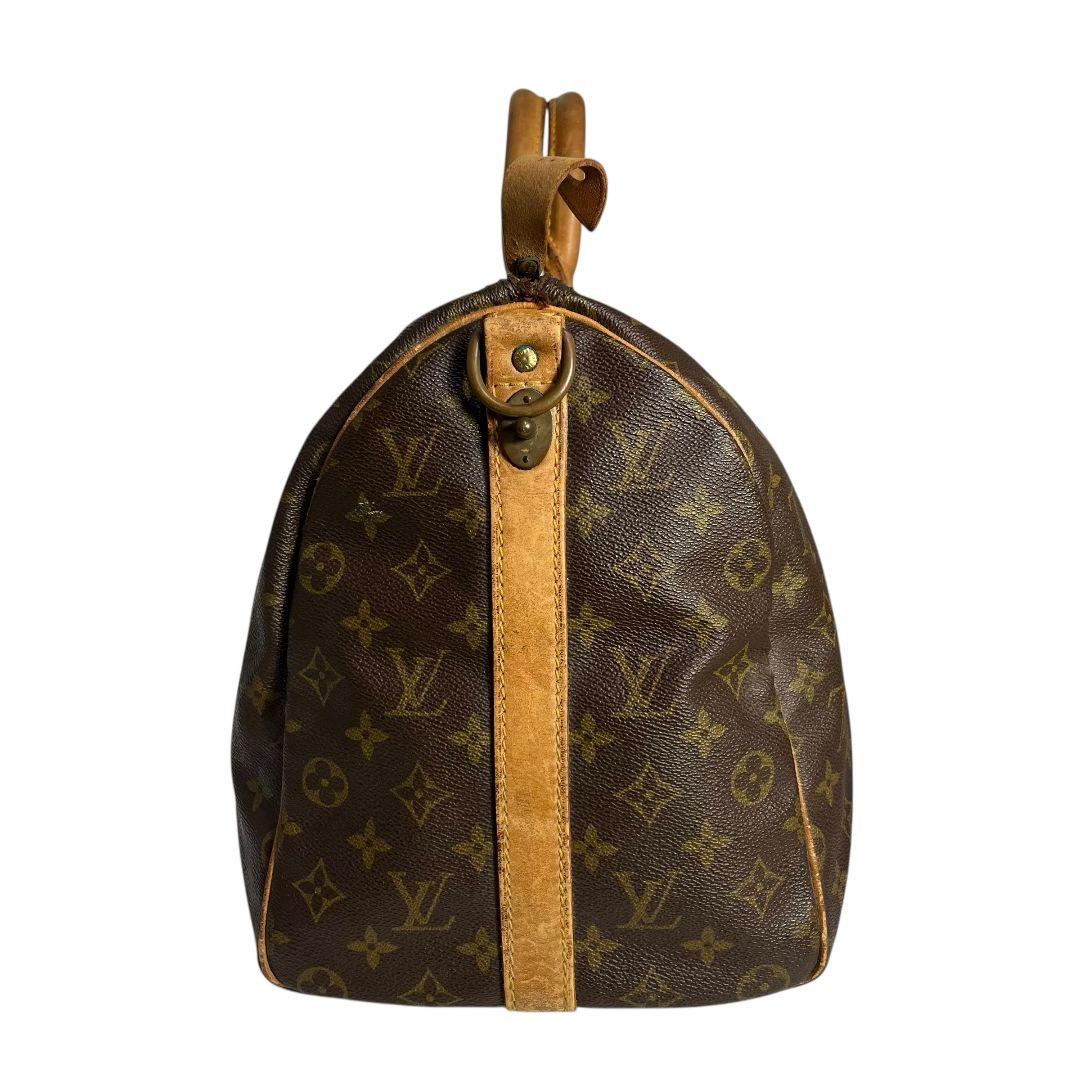 【鑑定済】ルイヴィトン　モノグラム　キーポル45　バンドリエール　ボストンバッグ