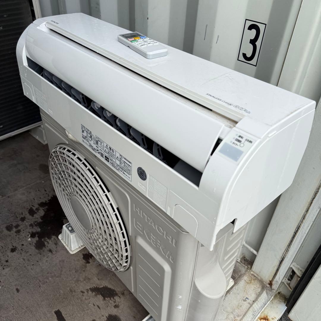 133ジャンク 激安早い者勝ち✨　日立　主に10畳用 エアコン　新生活応援