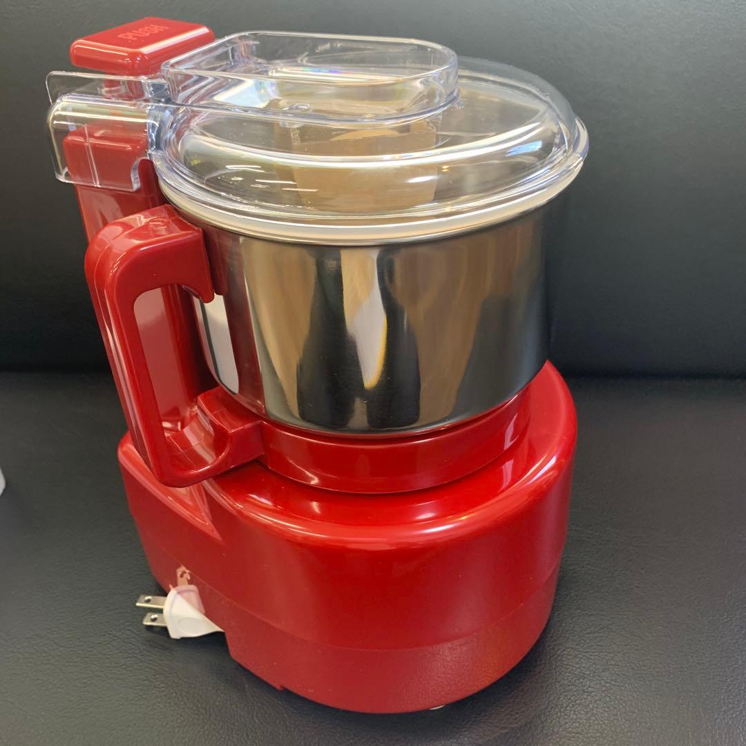 あじのさとWスピード フードプロセッサー Y-2400W レッド