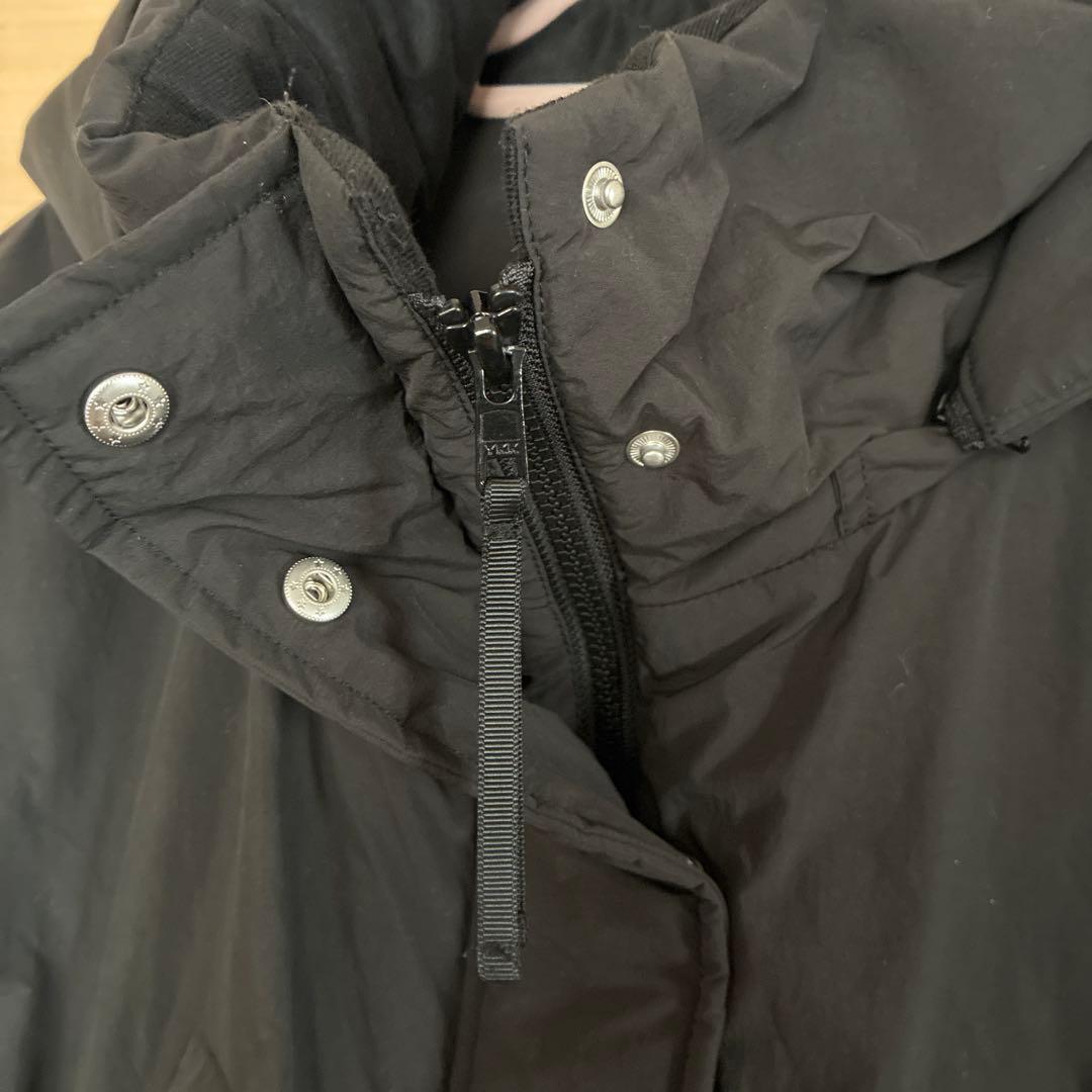 ほぼ未使用【完売品】エアサーマルマルチWAYロングコート　ブラック　撥水加工