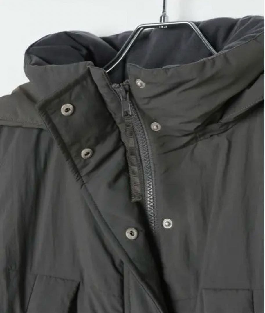 ほぼ未使用【完売品】エアサーマルマルチWAYロングコート　ブラック　撥水加工