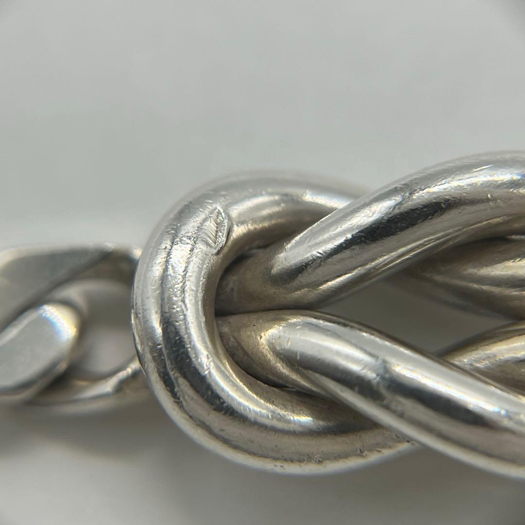 ティファニー TIFFANY センターノット チェーン ブレスレット 70年代