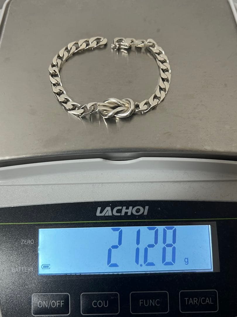 ティファニー TIFFANY センターノット チェーン ブレスレット 70年代