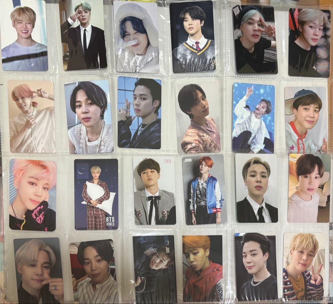 ジミン トレカ　まとめ売り