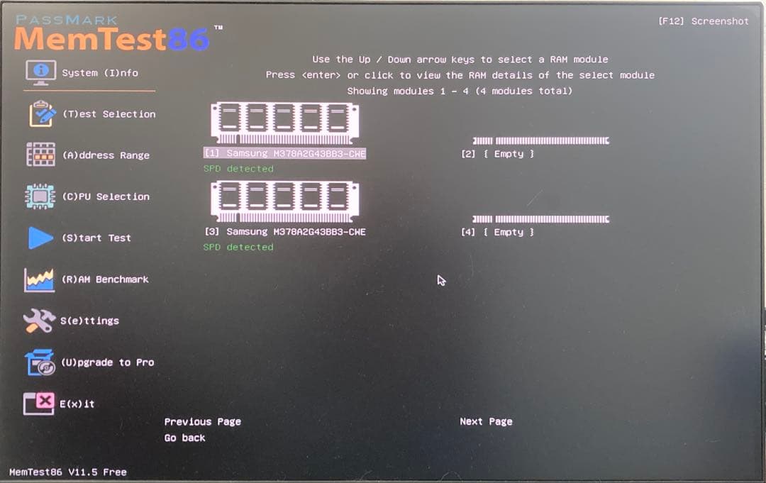 【動作確認済】 Samsung DDR4 16GB ×2（計32GB）