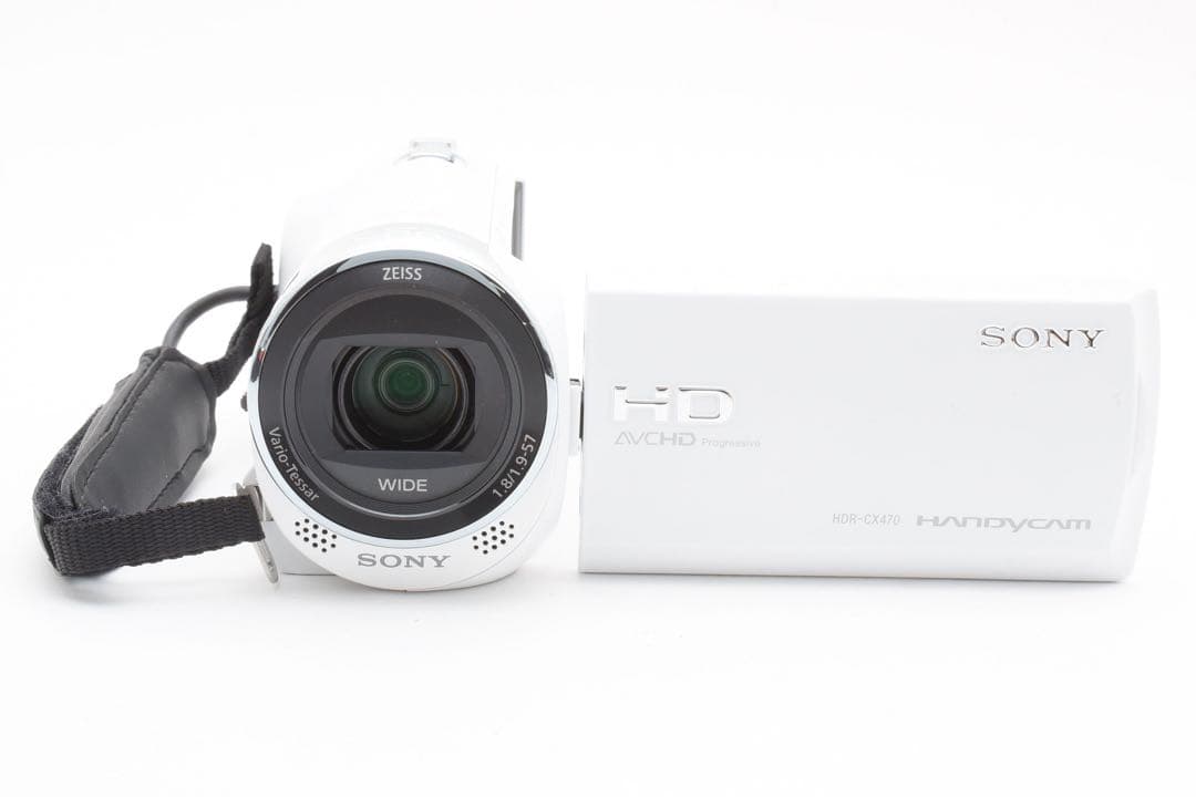 【新品級】ソニー SONY ハンディカム HDR-CX470 ホワイト