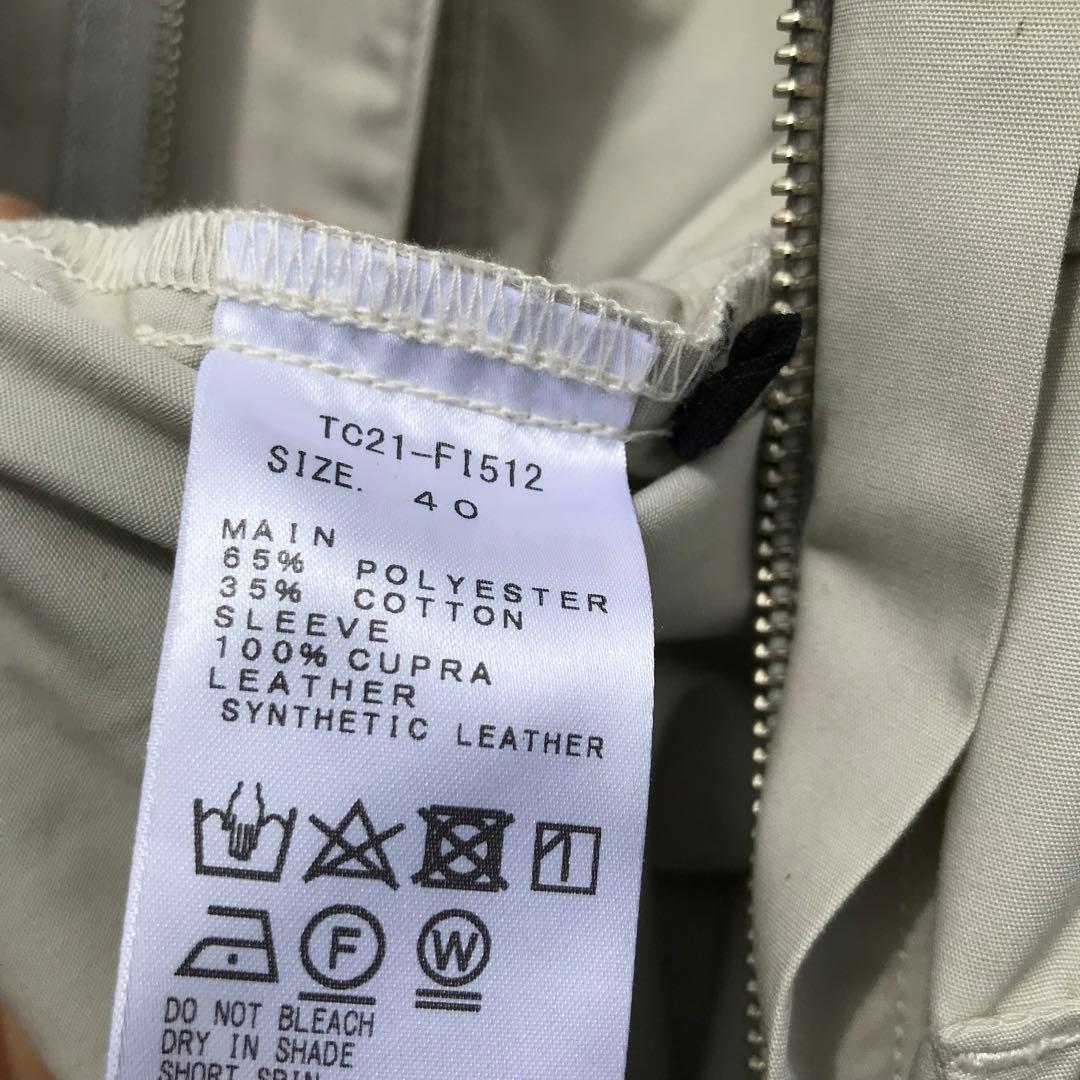 TOGA×ディッキーズ　40　オールインワン　ベージュ　tc21-f1512