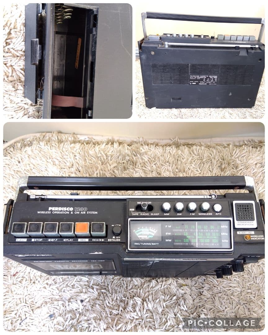 ナショナルラジオカセットまとめ売りジャンク品