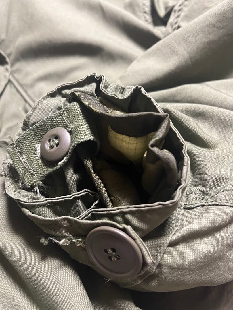 希少S！米軍実物 80s M65 フィッシュテールパーカー シェル&ライナー