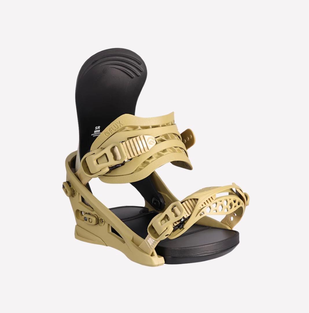 FLUXフラックスSRスノーボードビンディング ナチュラルウッド