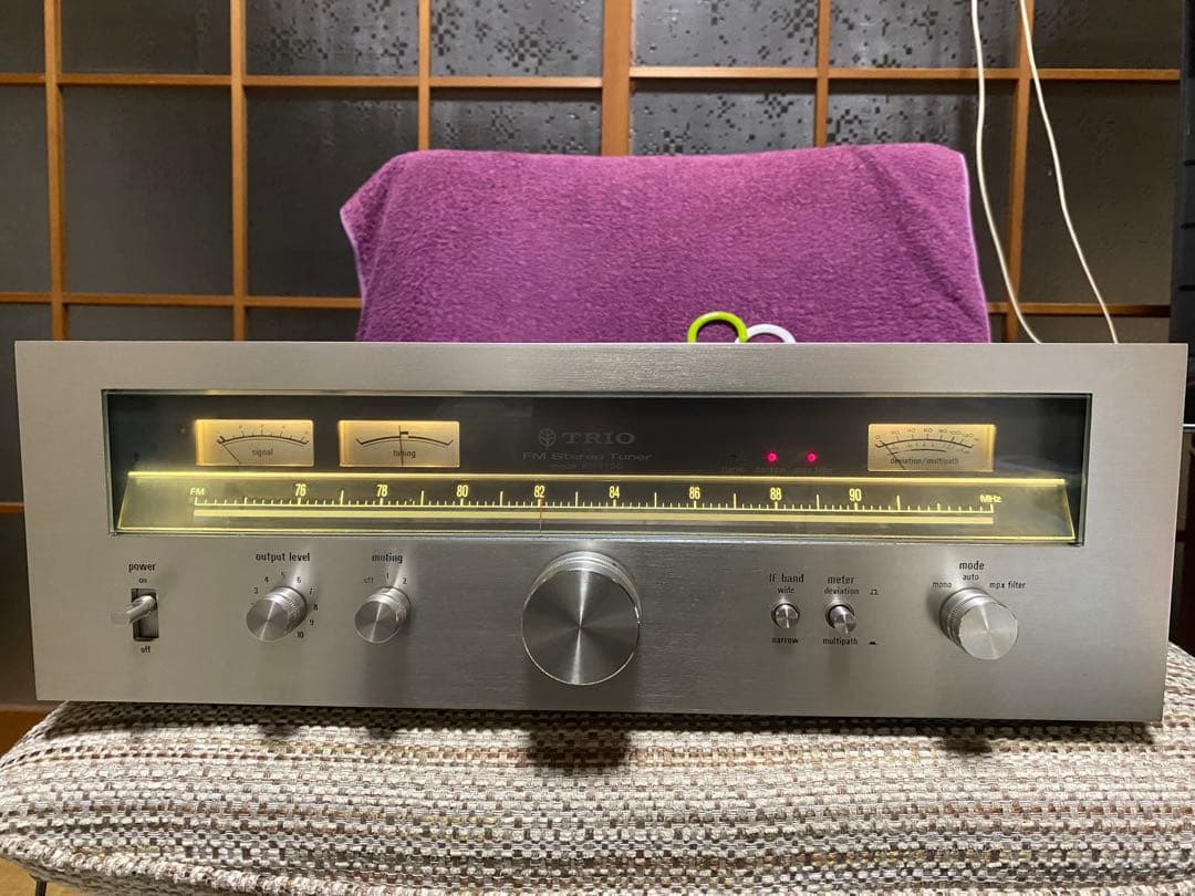 ラジオ・コンポ TRIO FM Stereo Tuner model 700