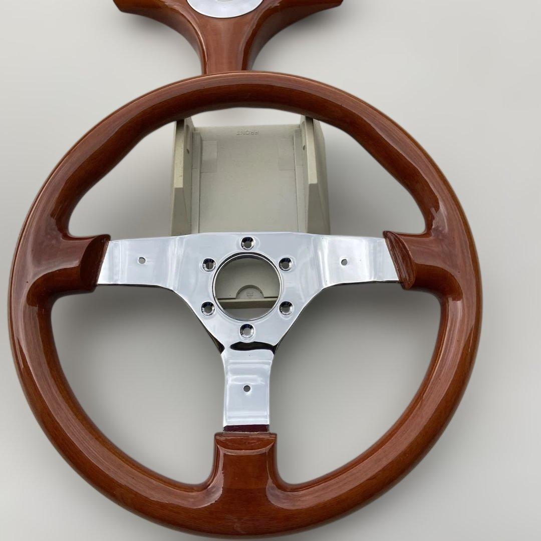 ウッドステアリング35パイ