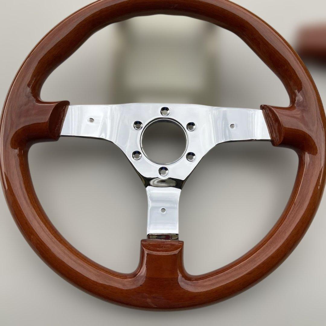 ウッドステアリング35パイ