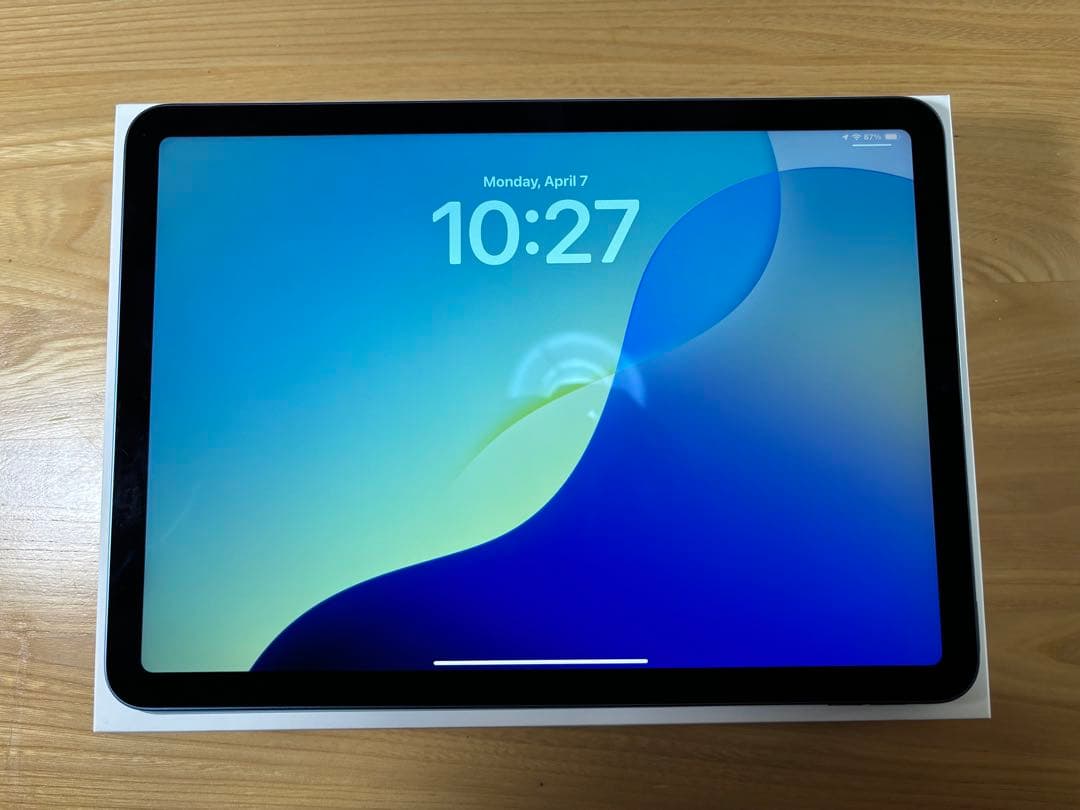 【美品】Apple iPad Air 第5世代 Wi-Fi 256GBブルー本体