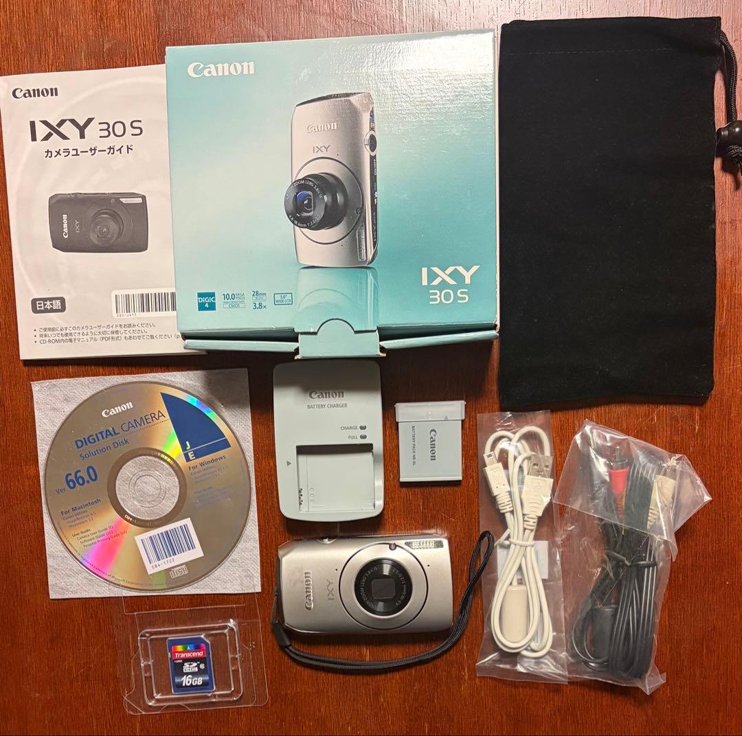 Canon IXY30S デジタルカメラ