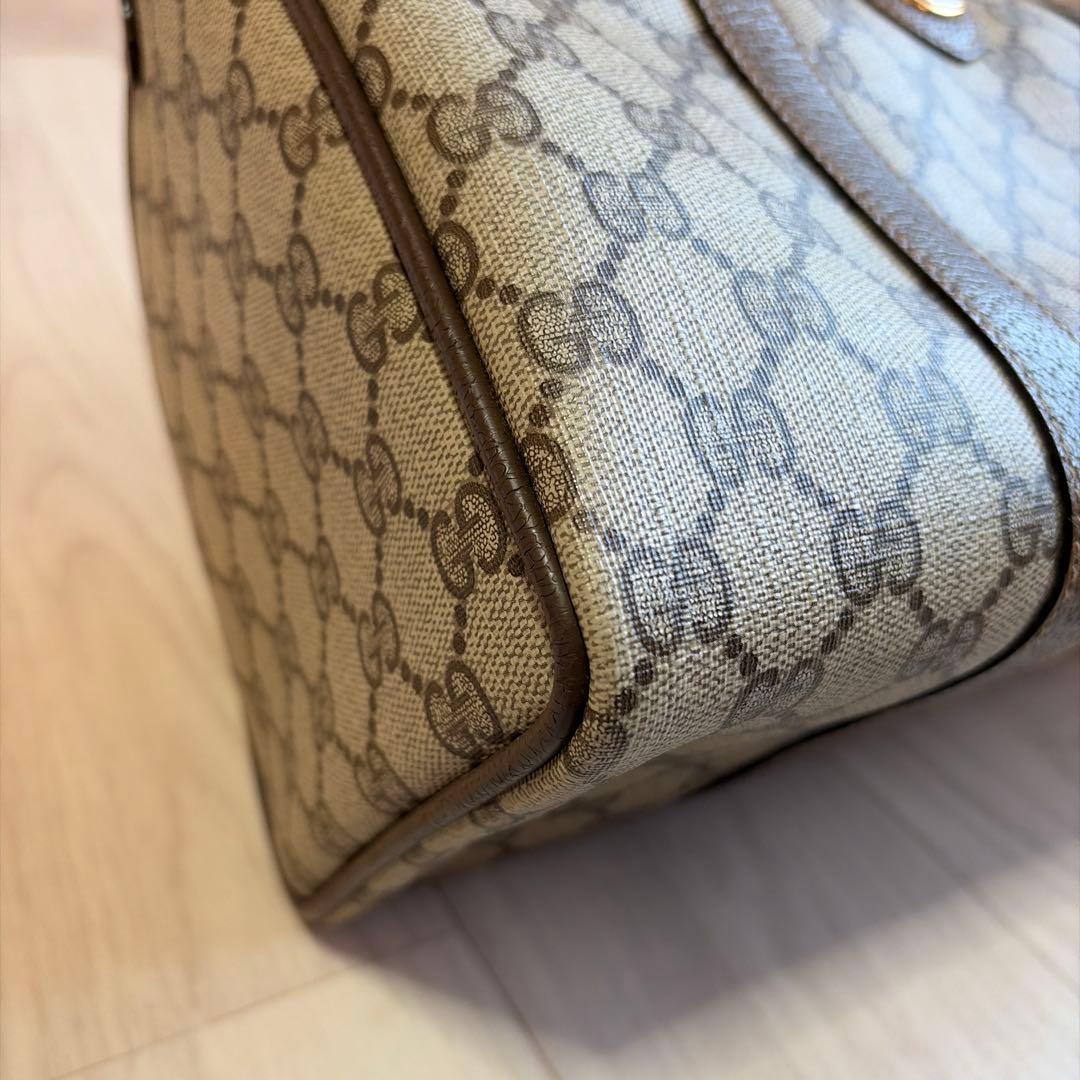 OLD GUCCI ミニボストンバッグ シェリーライン