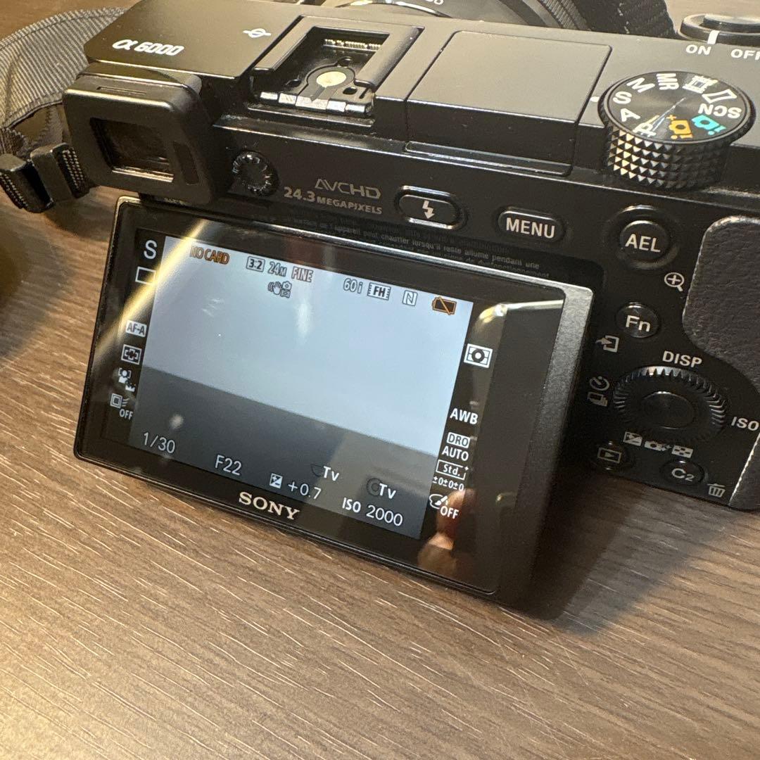 【SONY α6000+16-50mm｜高速AF搭載ミラーレス】