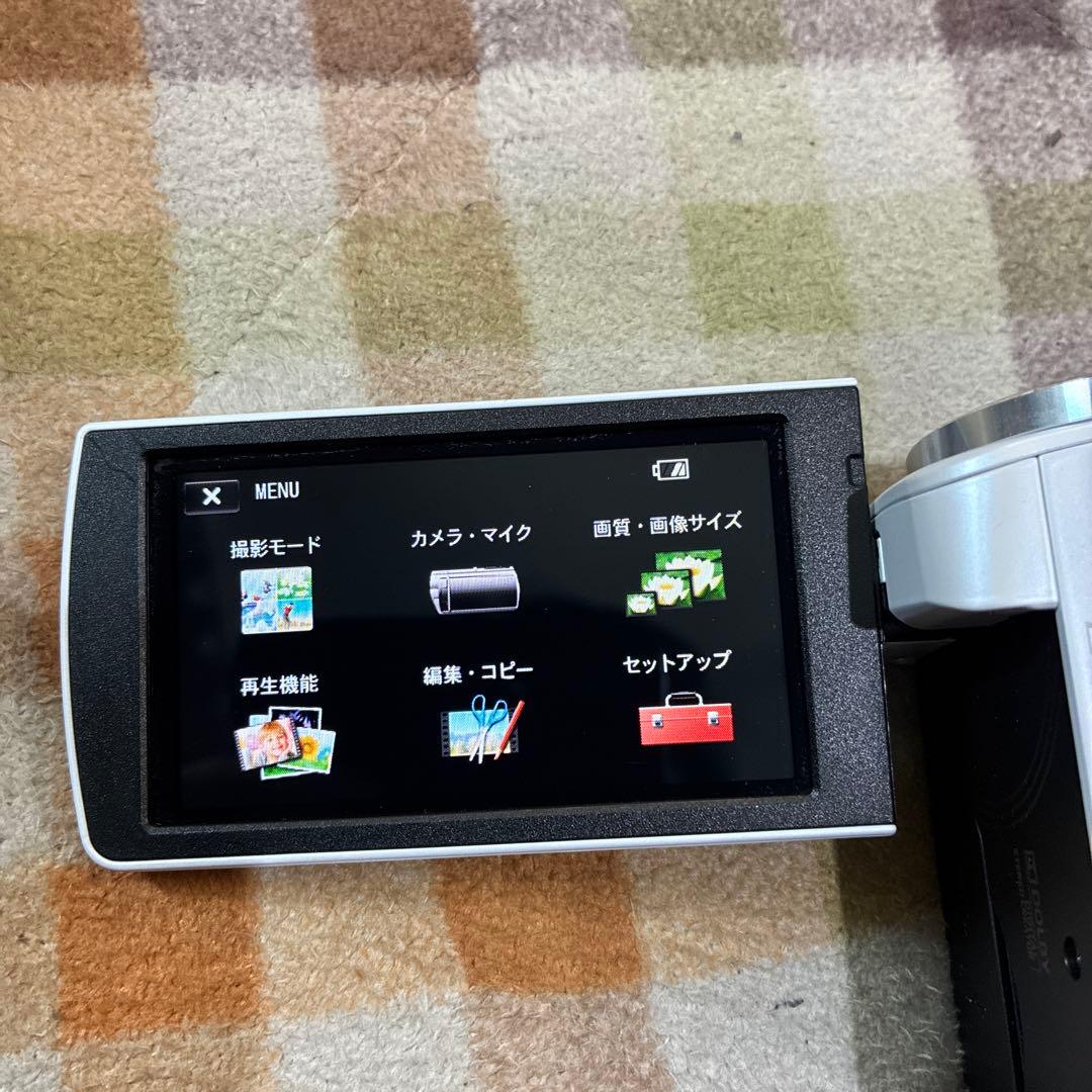 安い！SONY ビデオカメラ HDR-CX270V ホワイト動作okです