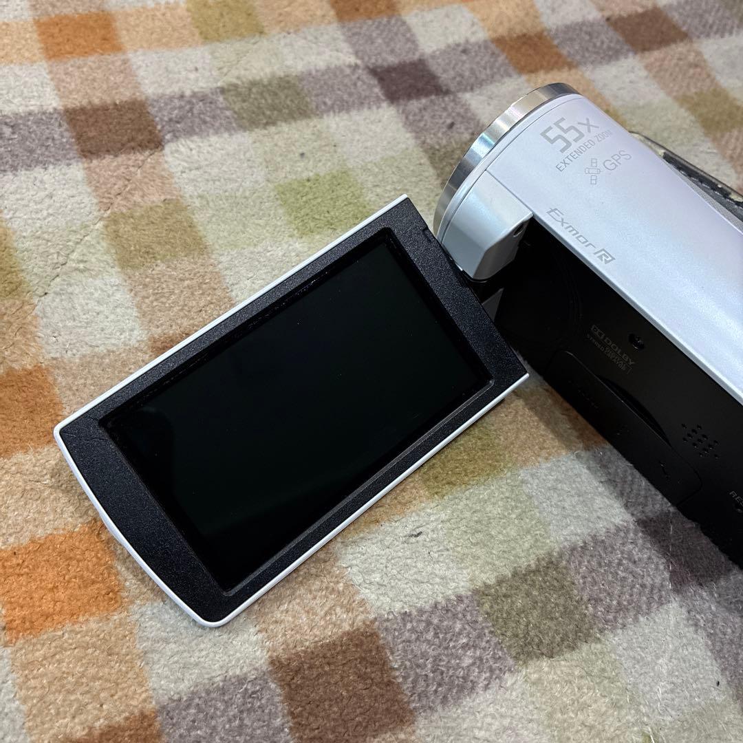 安い！SONY ビデオカメラ HDR-CX270V ホワイト動作okです