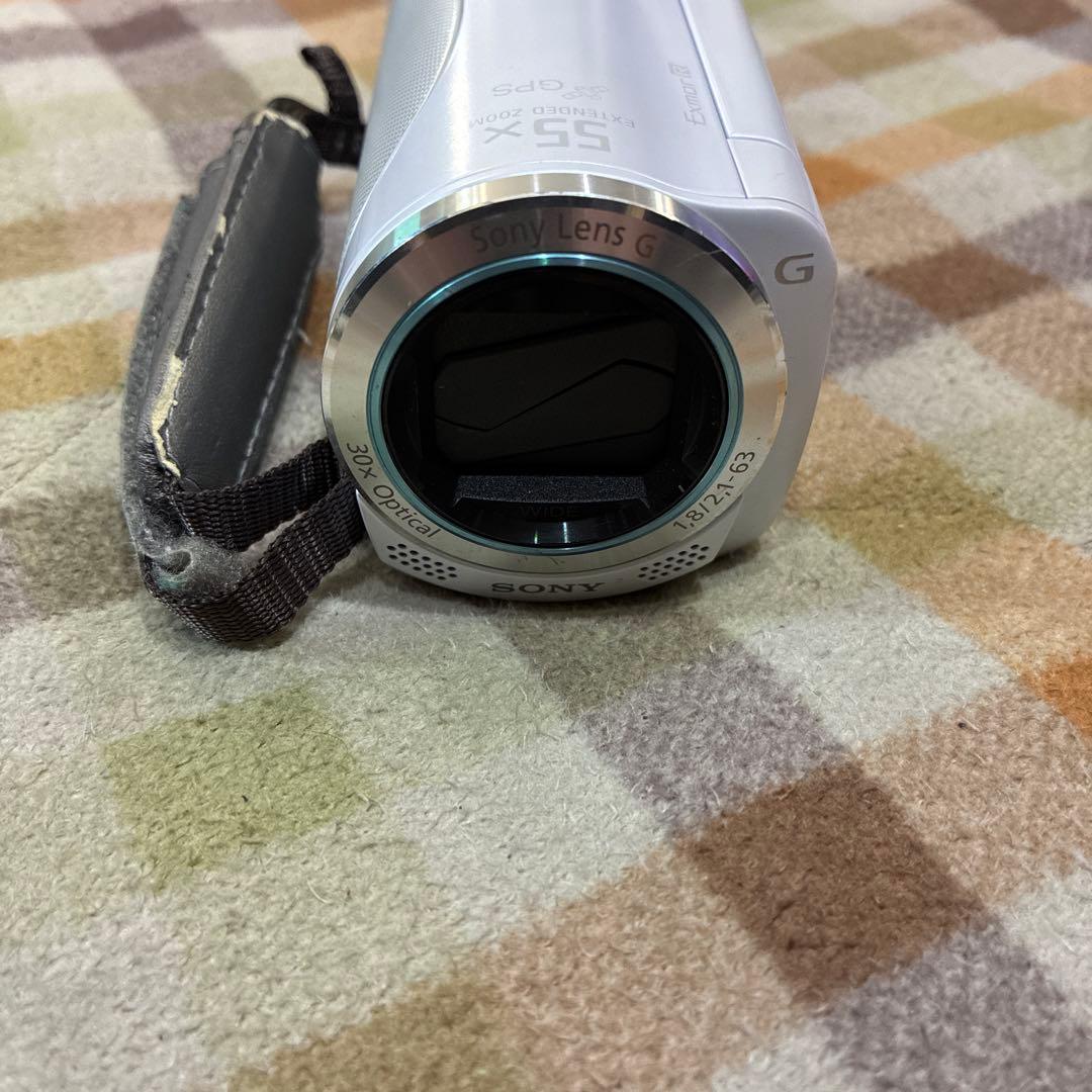 安い！SONY ビデオカメラ HDR-CX270V ホワイト動作okです