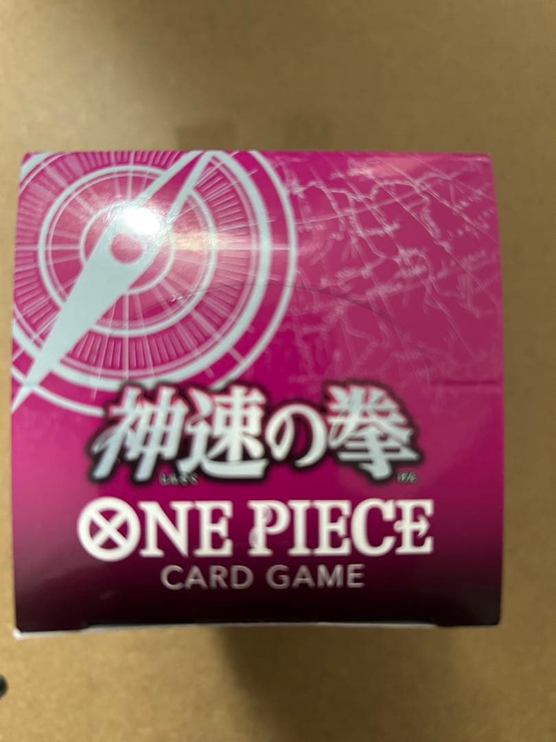 未開封テープ付 ワンピースカード神速の拳 Anime25thcollection