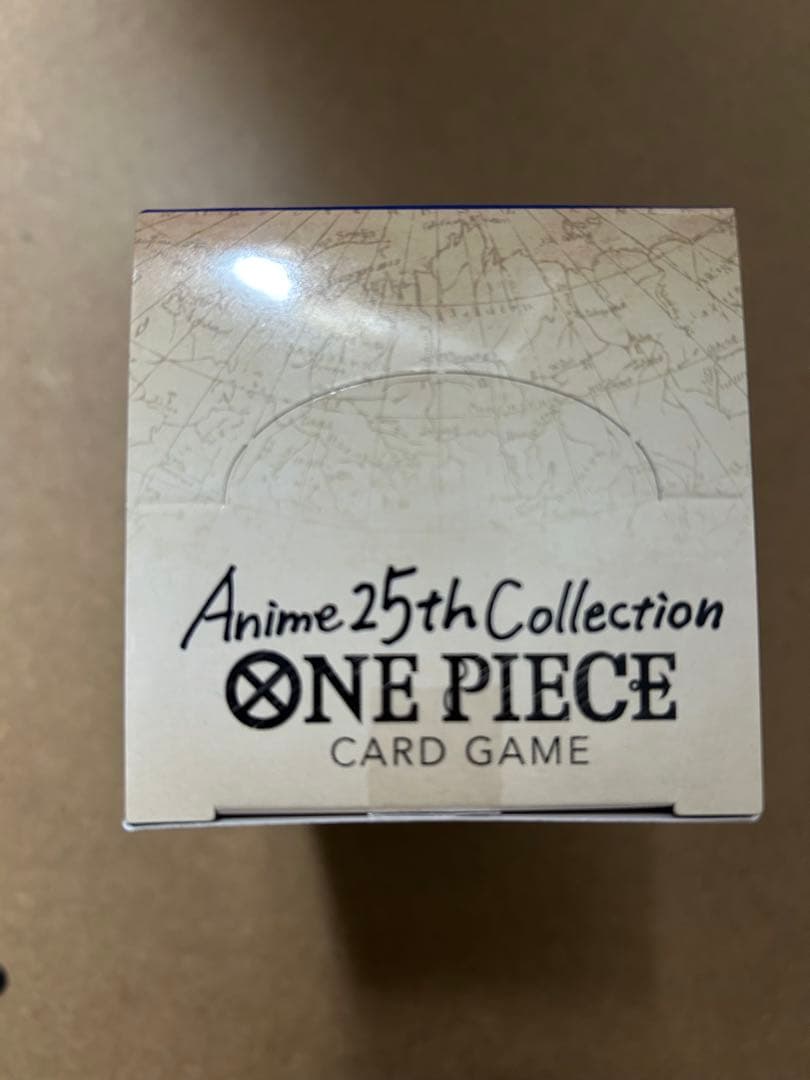 未開封テープ付 ワンピースカード神速の拳 Anime25thcollection