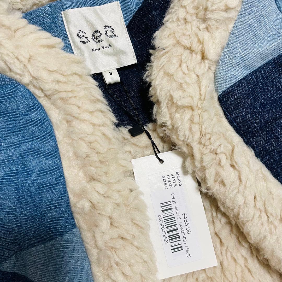 【新品タグ付】sea new york デニム ベスト