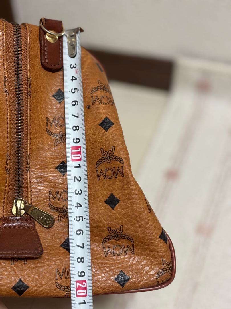 MCM ブラウン ボストンバッグ 1917P