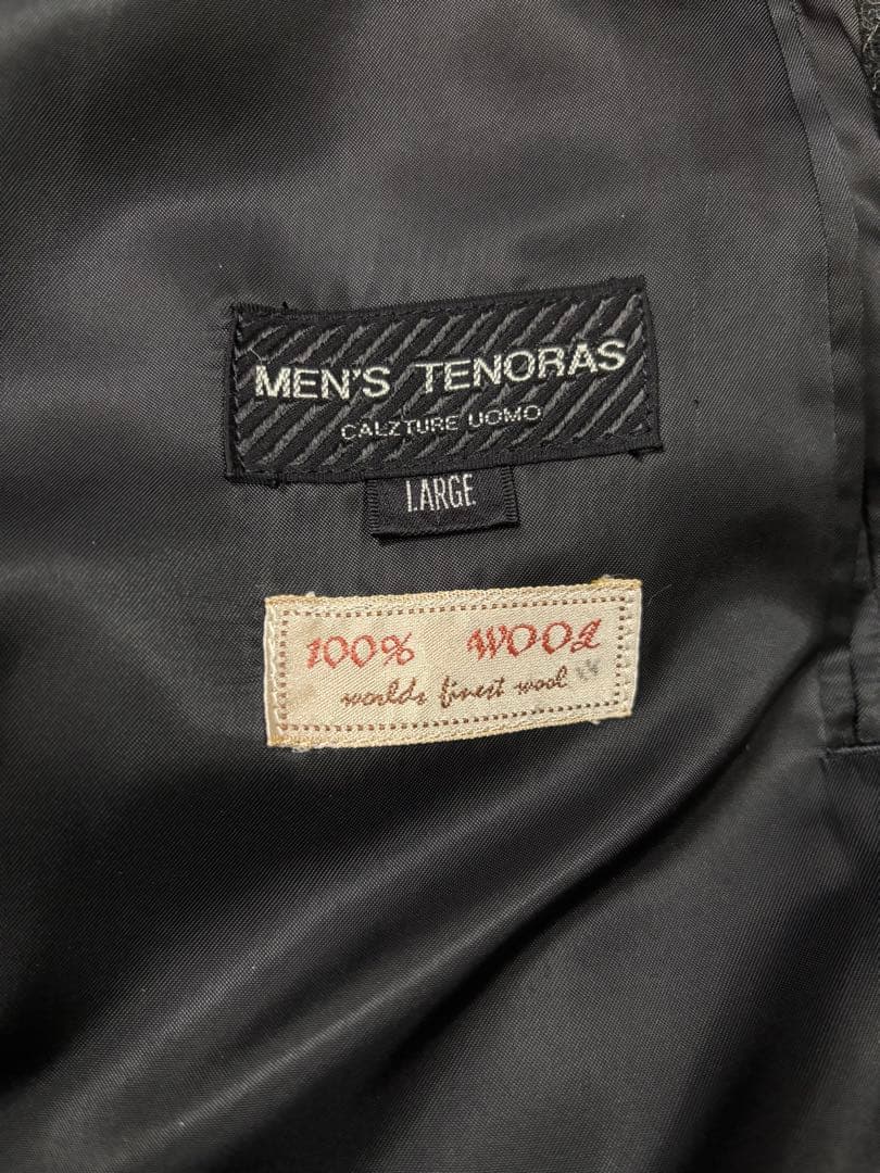 MEN'S TENORAS ダブルロングコート Lサイズ