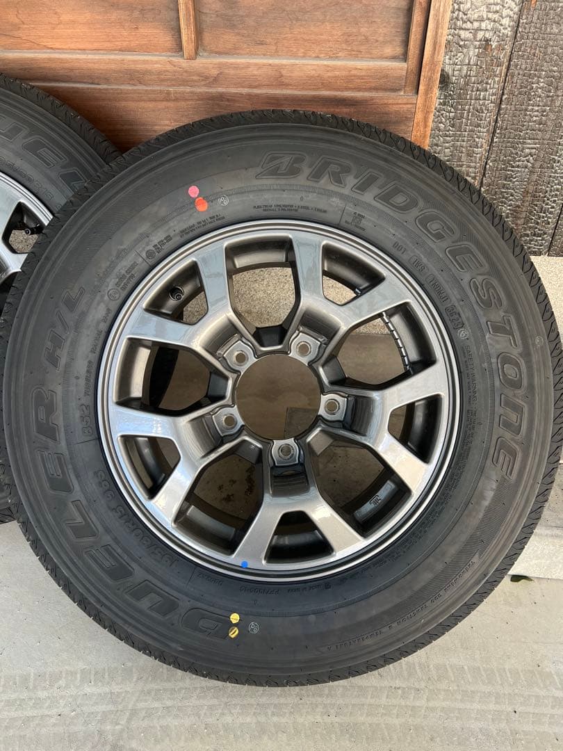 新車外し　ジムニーノマド　タイヤホイール