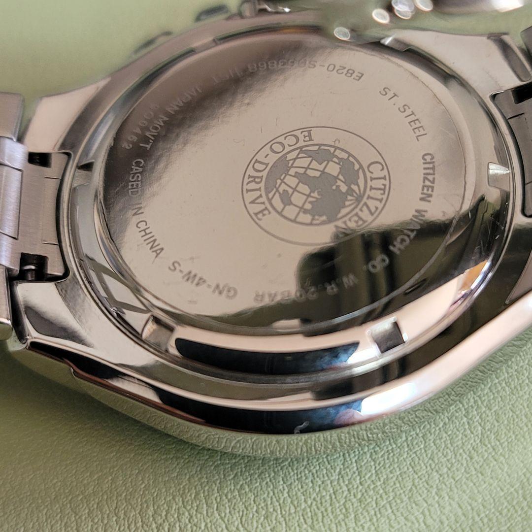 シチズン プロマスター エコドライブ E820-S063868 クロノグラフ