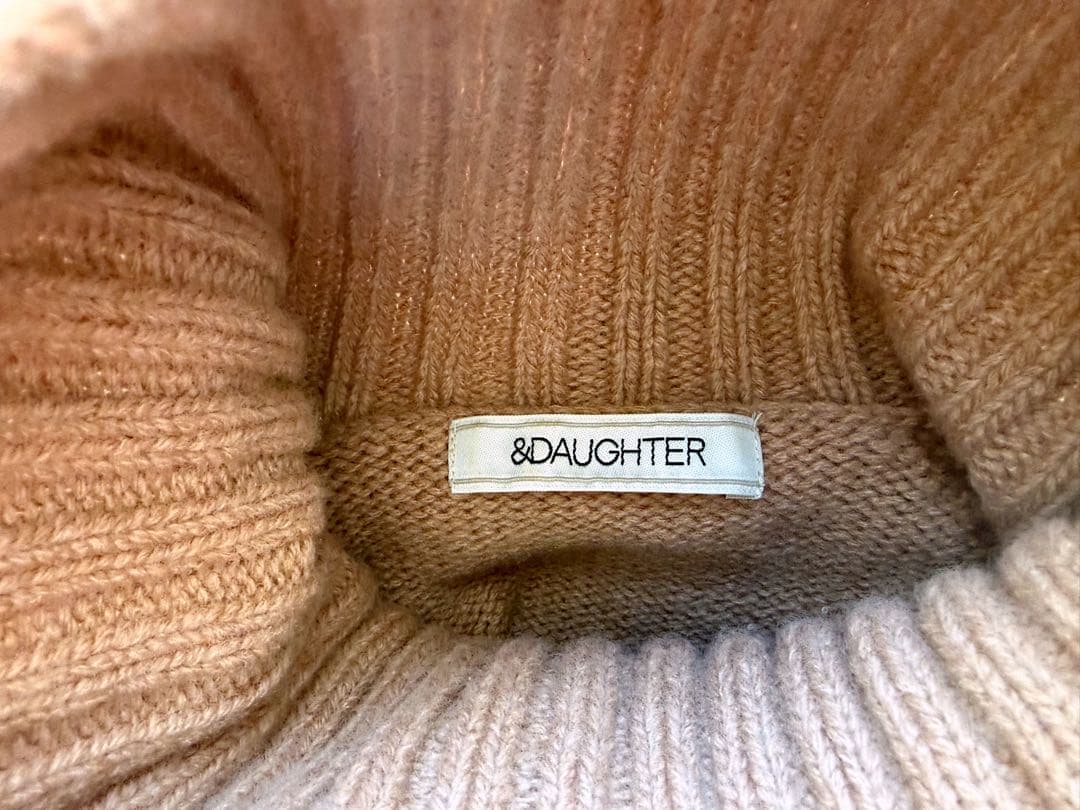 Deuxieme Classeドゥズィエム &DAUGHTER ニット タートル