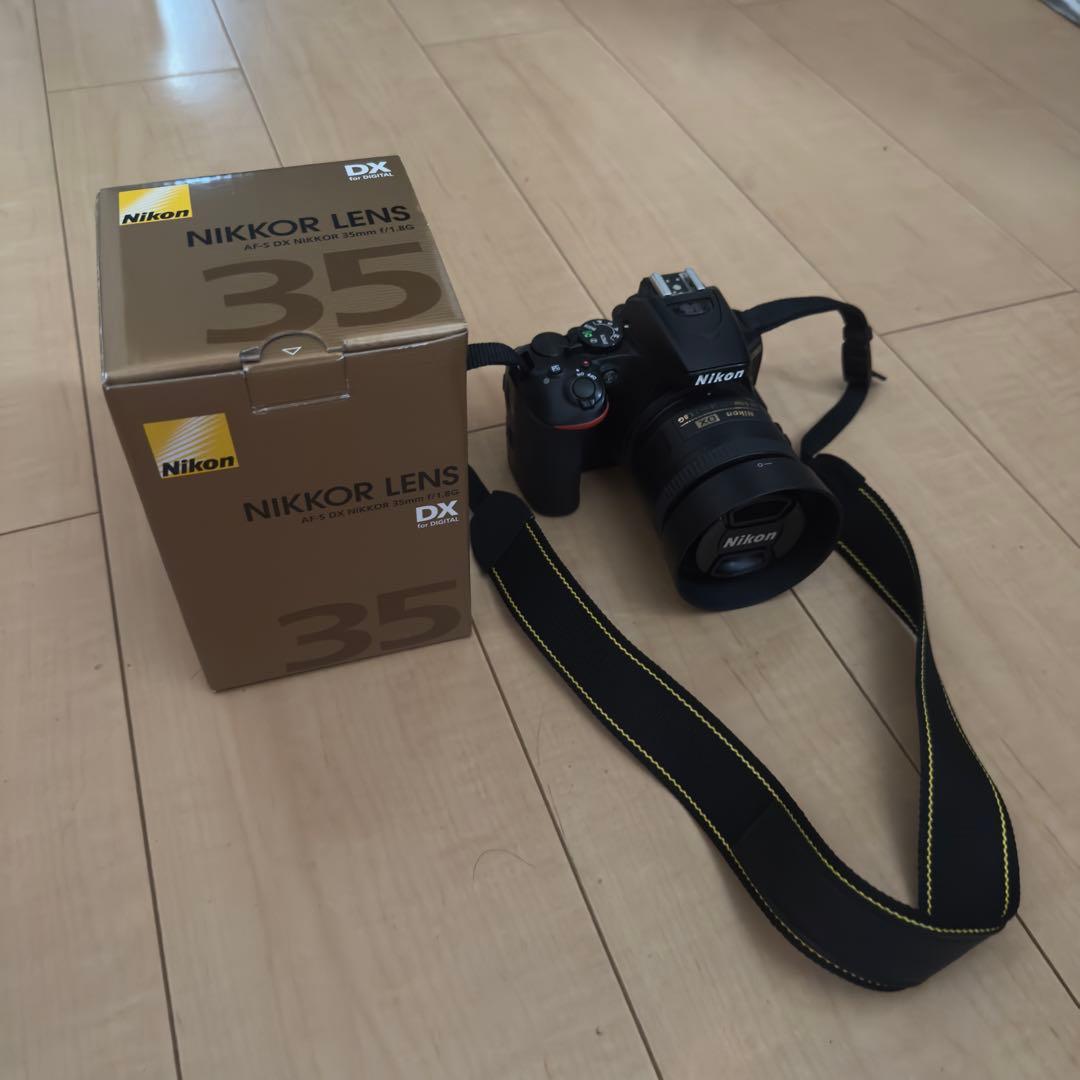ジャンク品　Nikon D5600 AF-S 35mm f/1.8G
