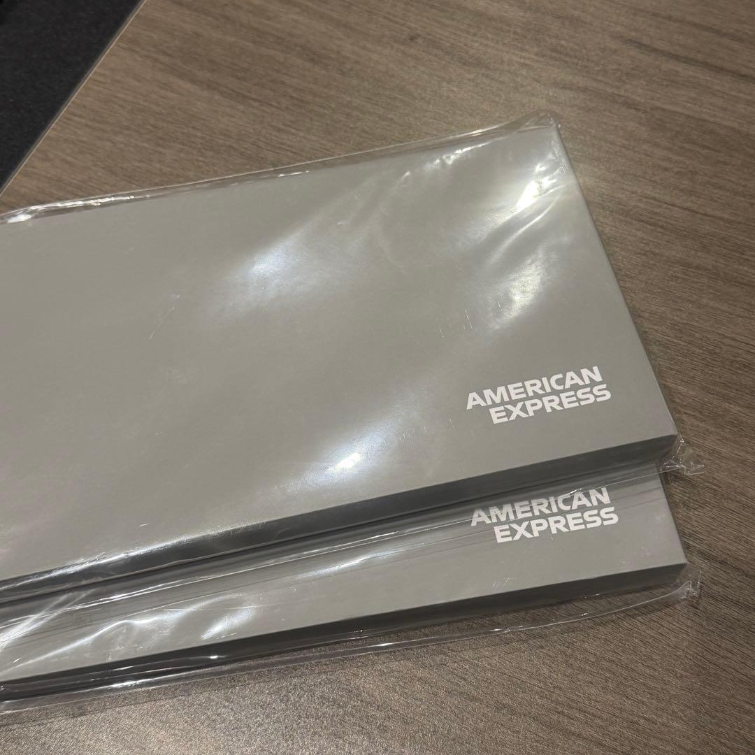 非売品 │ 2つセット AMERICAN EXPRESS ネームタグ