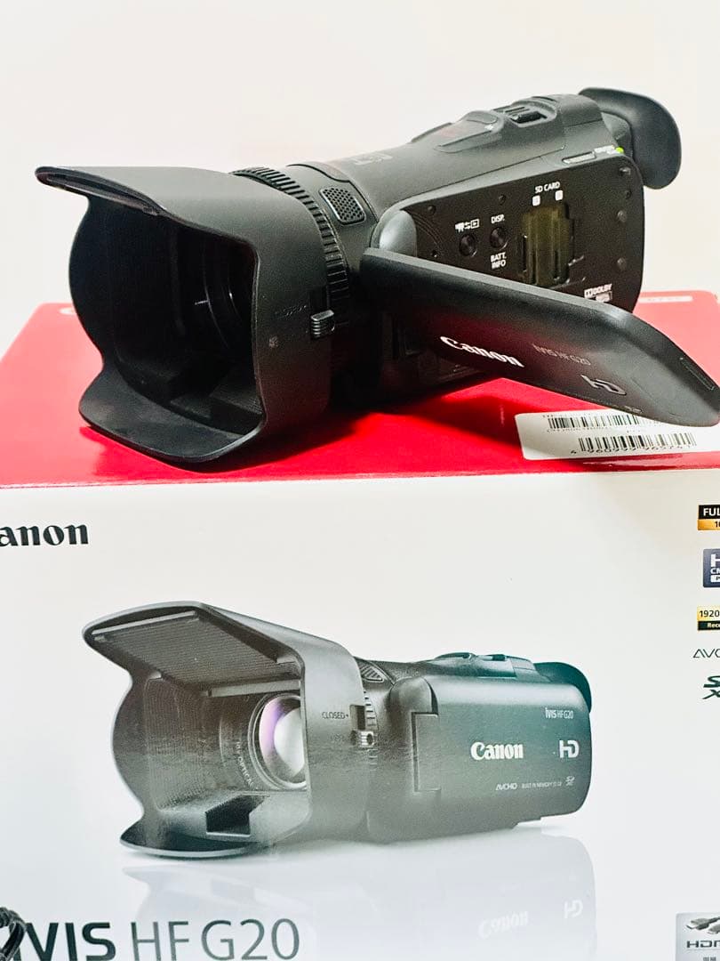 Canon iVIS HF G20 高画質 ビデオカメラ 使用数回 美品