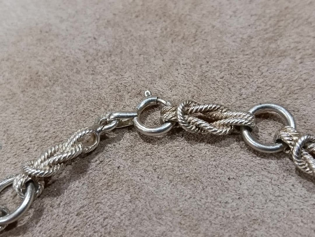 L*A様 エルメス　オーディエンヌ　PMサイズ　シルバー　ブレスレット　ビンテー