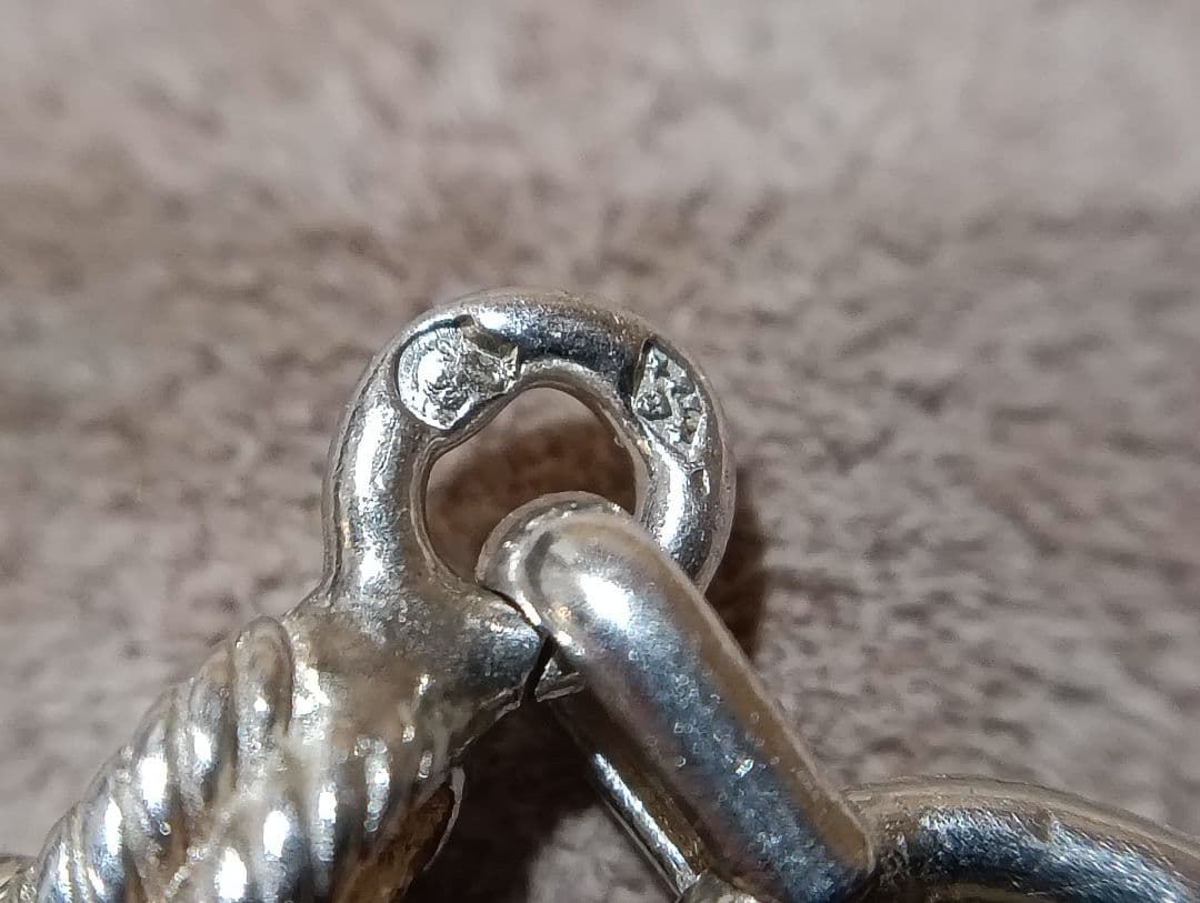 L*A様 エルメス　オーディエンヌ　PMサイズ　シルバー　ブレスレット　ビンテー