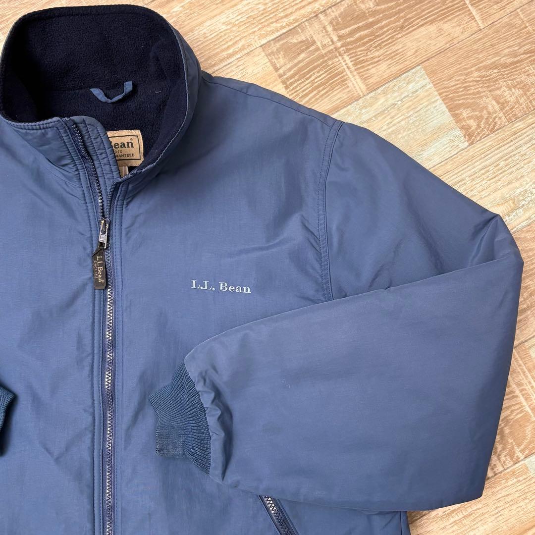 s*w様 LLBean エルエルビーン ウォームアップジャケット ライトブルー