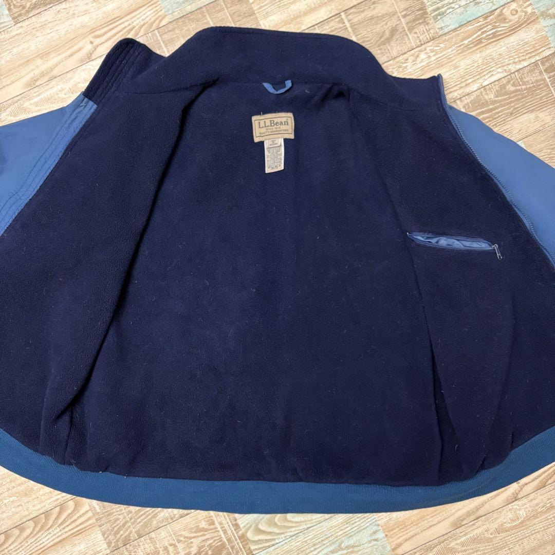 s*w様 LLBean エルエルビーン ウォームアップジャケット ライトブルー