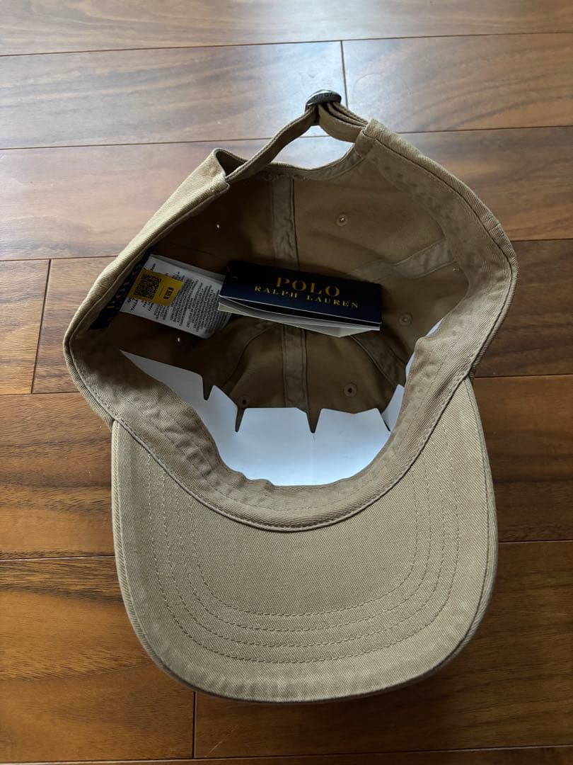 POLO RALPH LAUREN ガーメントダイド ツイルボール キャップ