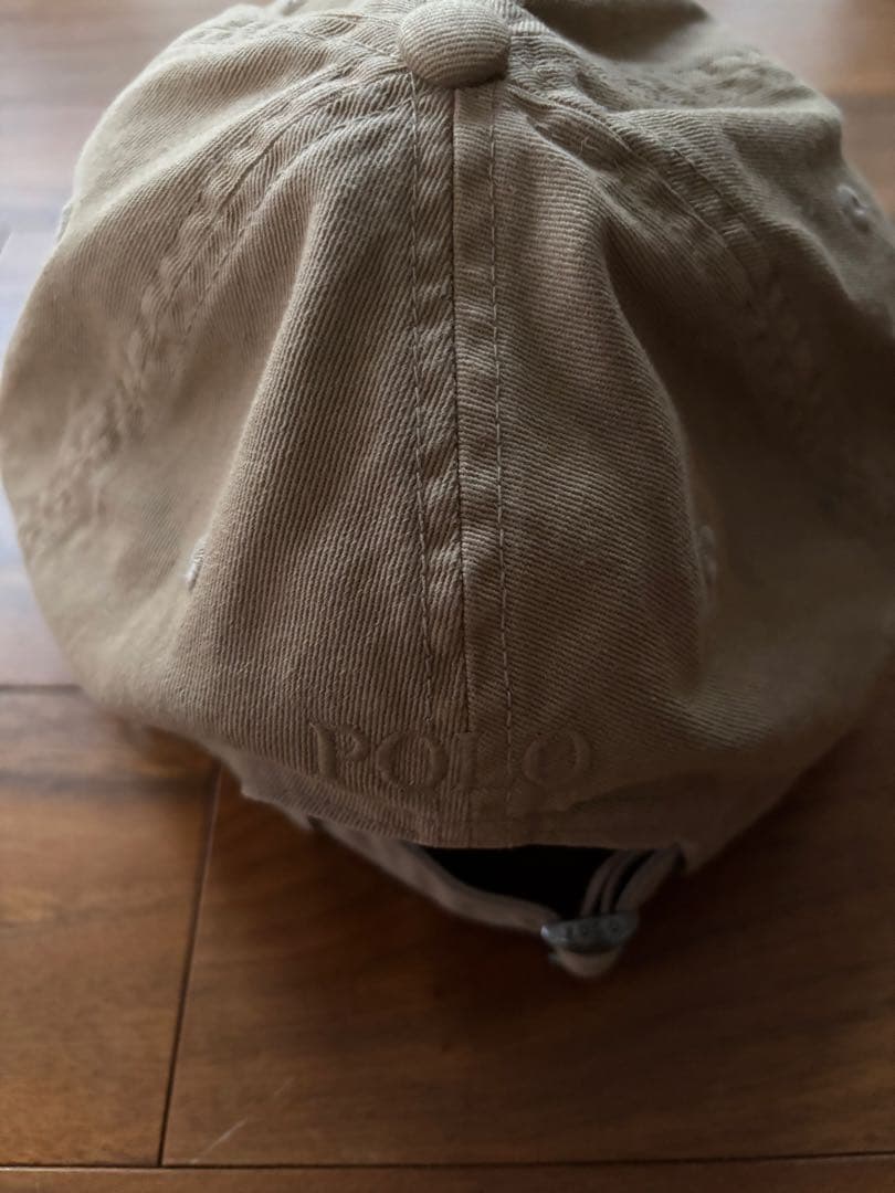 POLO RALPH LAUREN ガーメントダイド ツイルボール キャップ