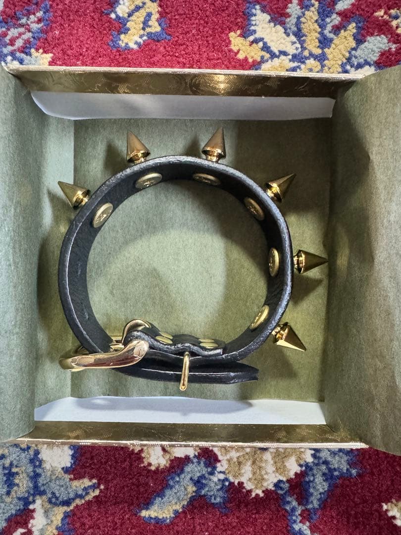 UNDERCOVER スパイクスタッズレザーブレス UP1E4A02