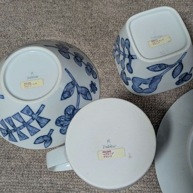 石原亮太　Pebble Ceramic Design Studio食器4点セット