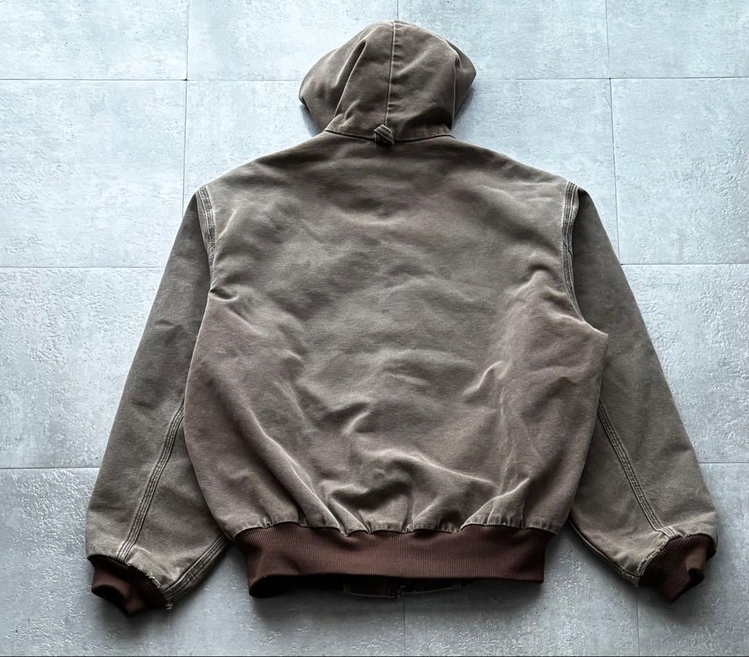 80s 90s USA製　カーハート　アクティブジャケット　JQ282 Lサイズ