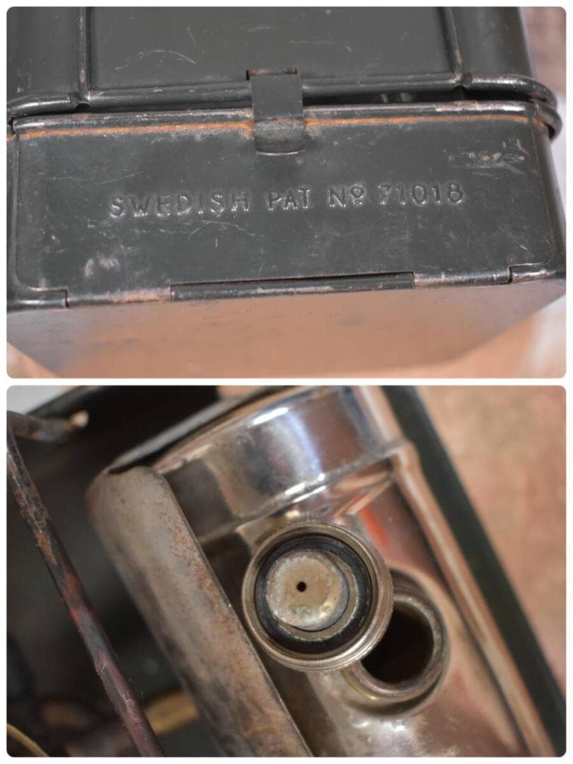 ★極めてレアな２代目★ Optimus No.8 Reg 801106 ストーブ