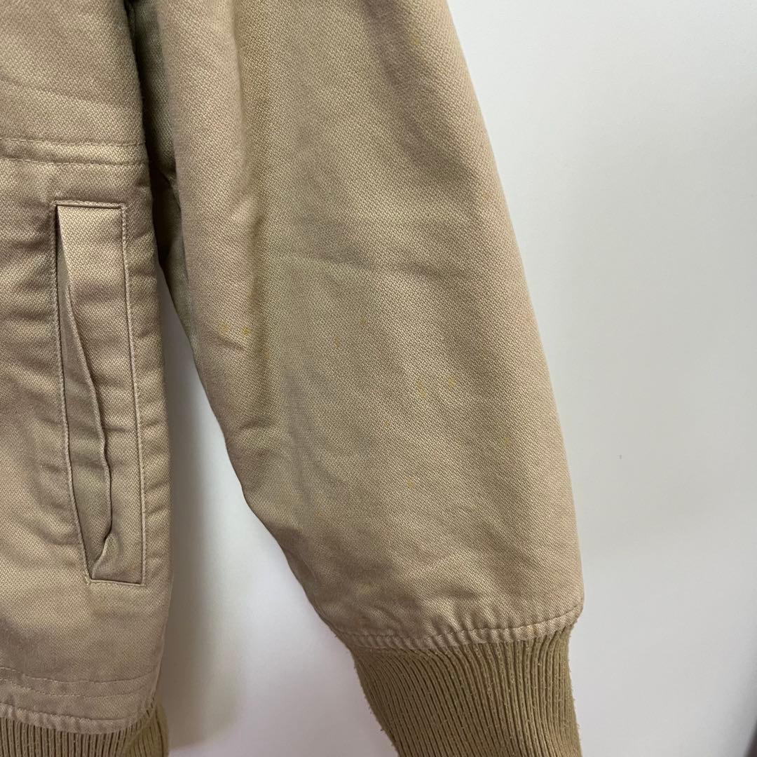 y2k military グランジ ミリタリージャケット ファー　ボア