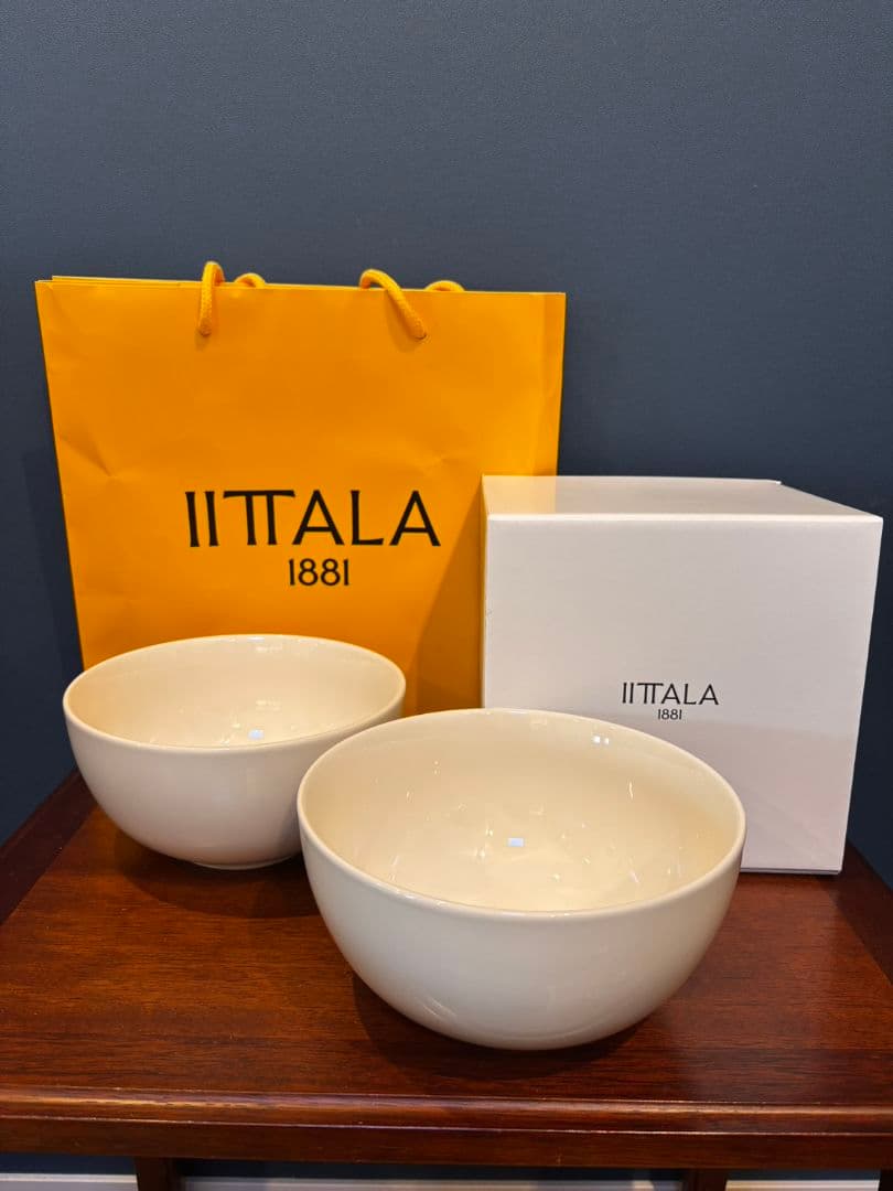 新品未使用  ティーマ ボウル1.65L ホワイト 2個