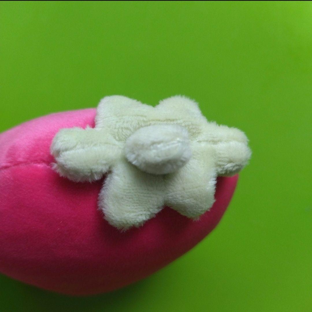 リラックマ ストロベリーパーティー ぬいぐるみ いちごのビーズクッション